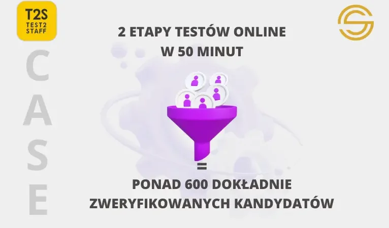 Case Study. Optymalizacja procesu rekrutacji dzięki TEST2STAFF. Rozbudowa zespołu wsparcia